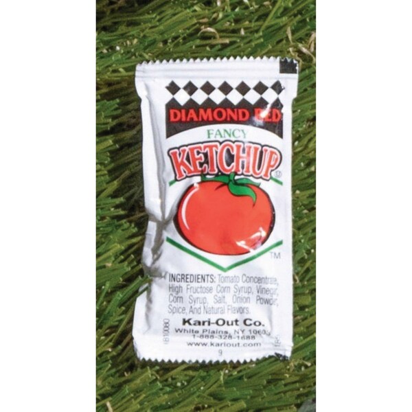 Kari-Out Sauce, Ketchup, 8 g Packet, 1000PK - 1810080