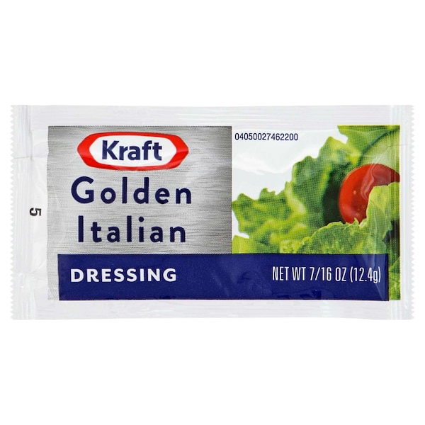 Kraft Kraft Gold Italian Dressing .437 oz. Pouch, PK200 - 10021000663740