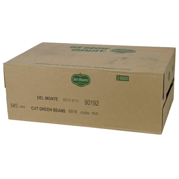 Del Monte Del Monte Fancy Cut Green Beans 101 oz., PK6 - 2001562