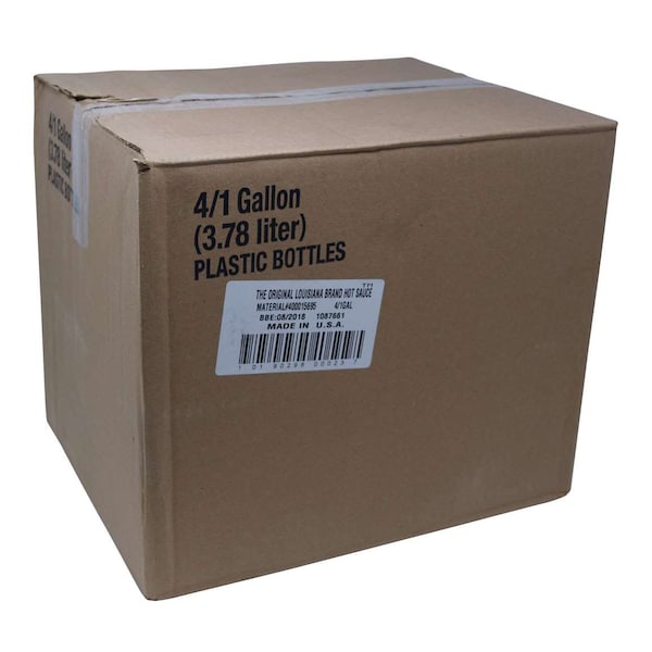 Louisiana Hot Sauce Louisiana Hot Sauce 1 gal. Jug, PK4 - 400015695