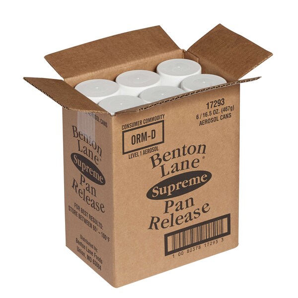 Benton Lane Benton Lane Supreme Pan Release 16.5 oz. Aerosol, PK6 - 17293