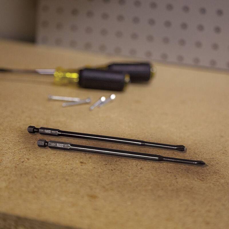 Juego de destornilladores eléctricos Klein Tools de 6 pulgadas (paquete de 2) - 32235