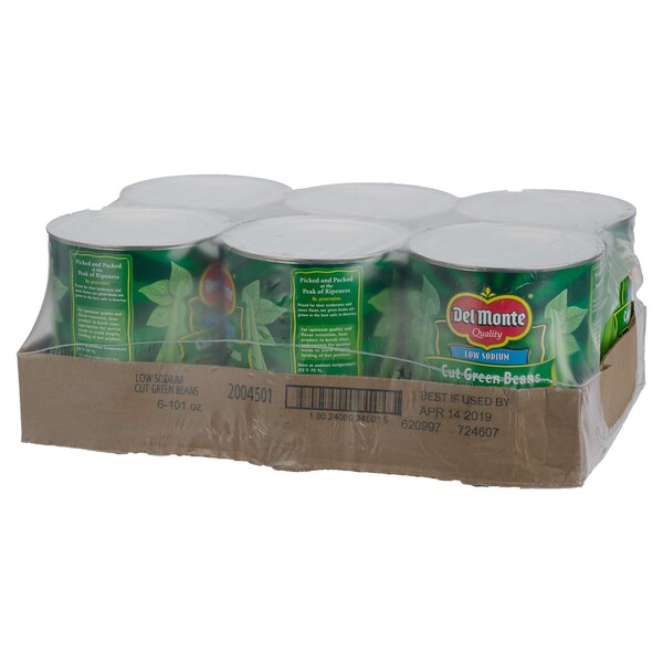 Del Monte Del Monte Cut Blue Lake Green Bean #10 Can, PK6 - 2004501