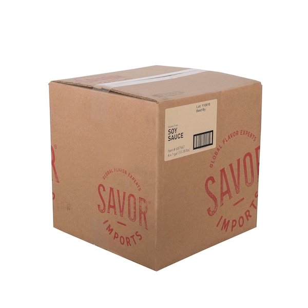 Savor Imports Soy Sauce Gluten Free 1 gal., PK4 - 687567
