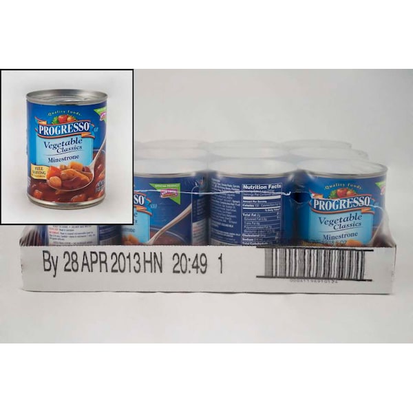 Progresso Progresso Soup Vegetable Minestrone 19 oz., PK12 - 41196-91012