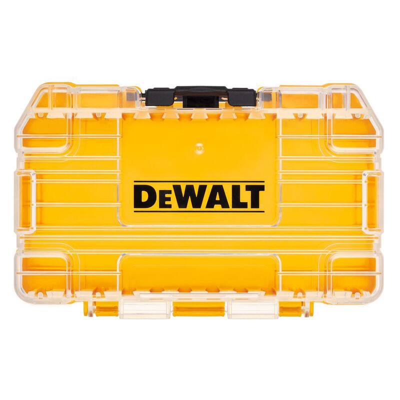 Set de puntas de acero al carbono DEWALT Maxfit de 1 pulgada (19 piezas) con porta puntas - DWABYTMF-19.