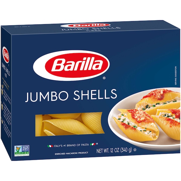 Barilla Barilla Jumbo Shells 12 oz. Box, PK12 - 1000478333