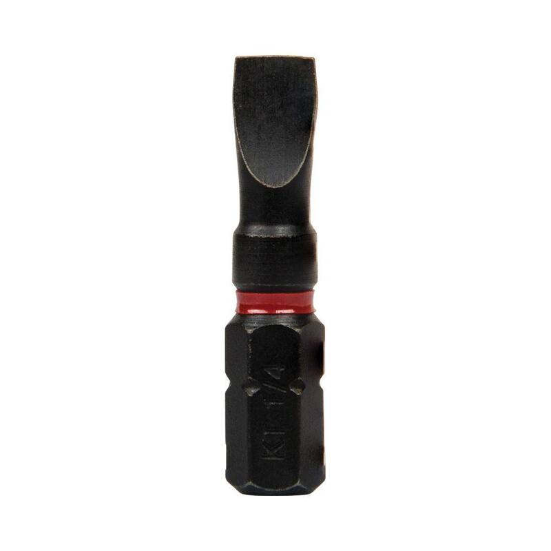 Juego de puntas de broca de impacto profesional de acero S2 surtido de Klein Tools (7 piezas) - 32796