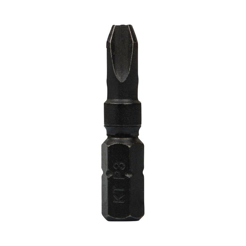 Juego de puntas de broca de impacto profesional de acero S2 surtido de Klein Tools (7 piezas) - 32796