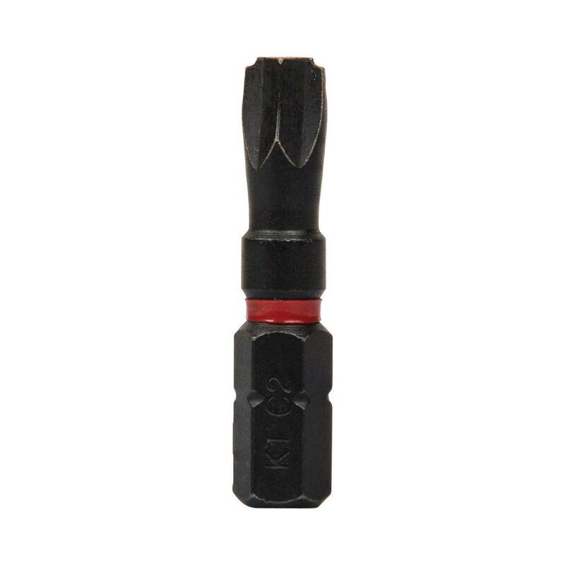 Juego de puntas de broca de impacto profesional de acero S2 surtido de Klein Tools (7 piezas) - 32796