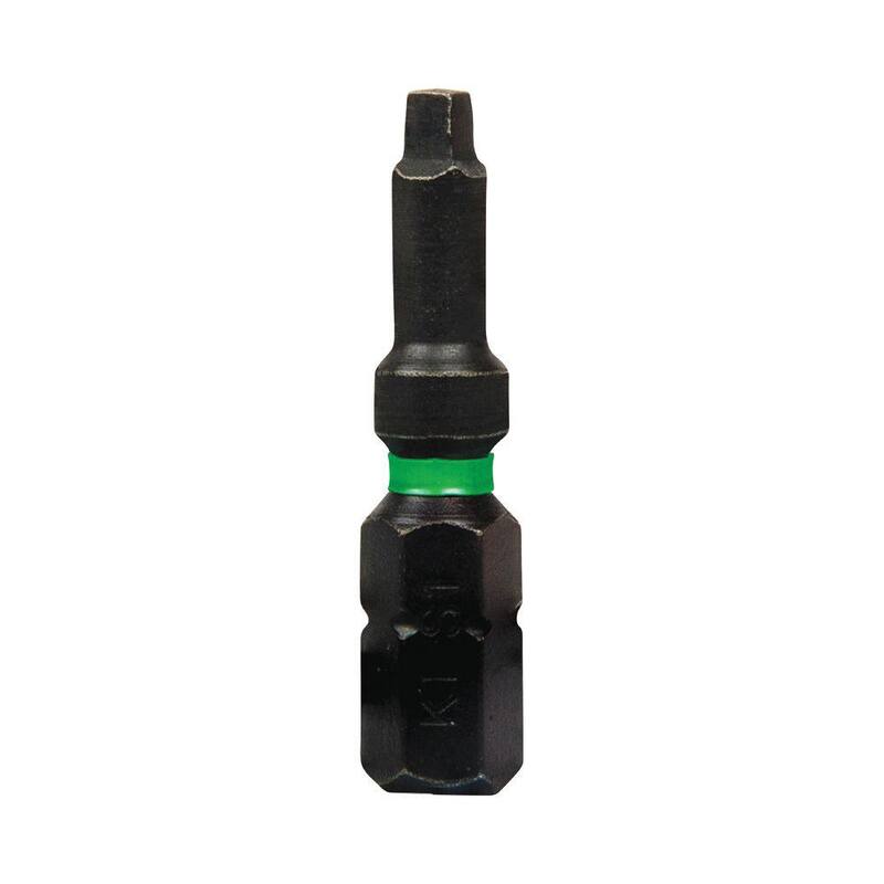 Juego de puntas de broca de impacto profesional de acero S2 surtido de Klein Tools (7 piezas) - 32796