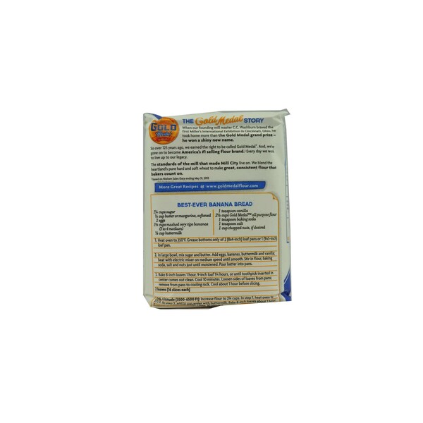 Gold Medal Gold Medal Enriched Bleached Pre-Shifted All Purpose Flour 2lbs, PK18 - 16000-10720