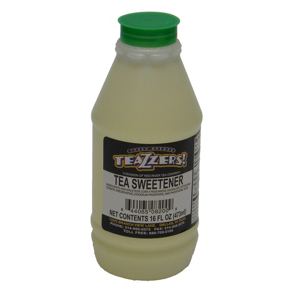Teazzers Sweetener Liquid 16 oz., PK24 - SWT-TZ-16-BT02