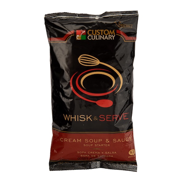 Whisk & Serve Base Cream Soup/Sauce Starter Instant Dry Shelf Stable, PK6 - 12851GCFP