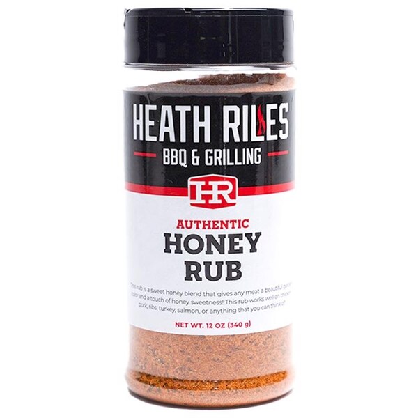 Heath Riles Bbq Heath Riles BBQ Honey BBQ Rub 12 oz - HRB0019
