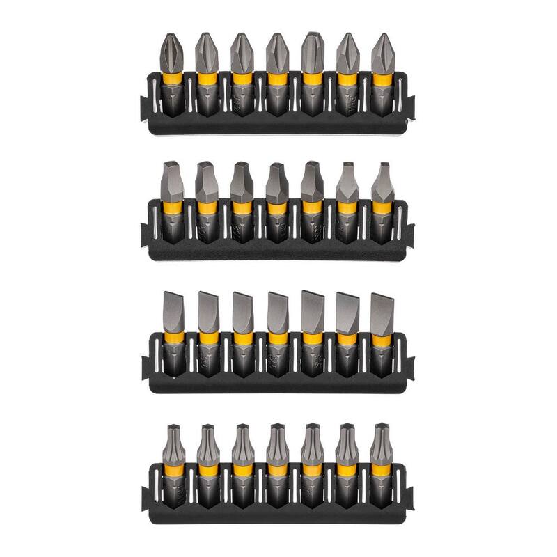 Set de puntas de acero al carbono DEWALT MAXFIT de 1 pulgada (28 piezas) - DWABYTMF-28