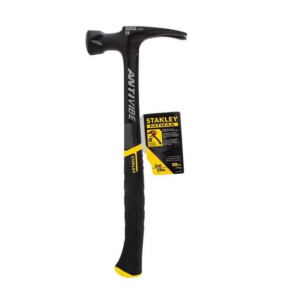 Stanley Framing Hammer, Antivibe, 28 Oz, Milled - 51-169