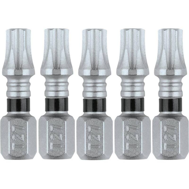 Makita Impact XPS T27 TORX 1 in. Insert Bit (Paquete de 5) - E-00642