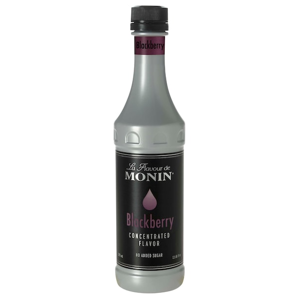 Monin Monin Blackberry Concentrate Flavor 375mL Bottle, PK4 - M-VJ006FP