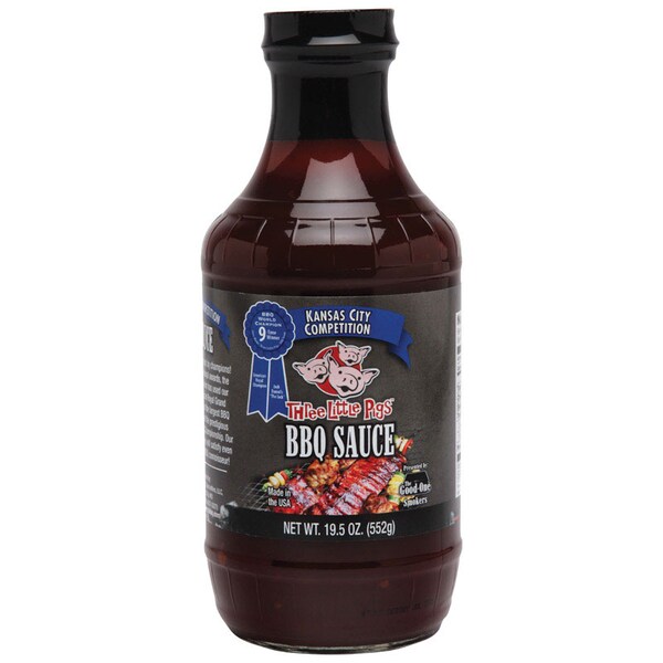 Three Little Pigs Three Little Pigs Kansas City Competition BBQ Sauce 20.3 oz - OW85502