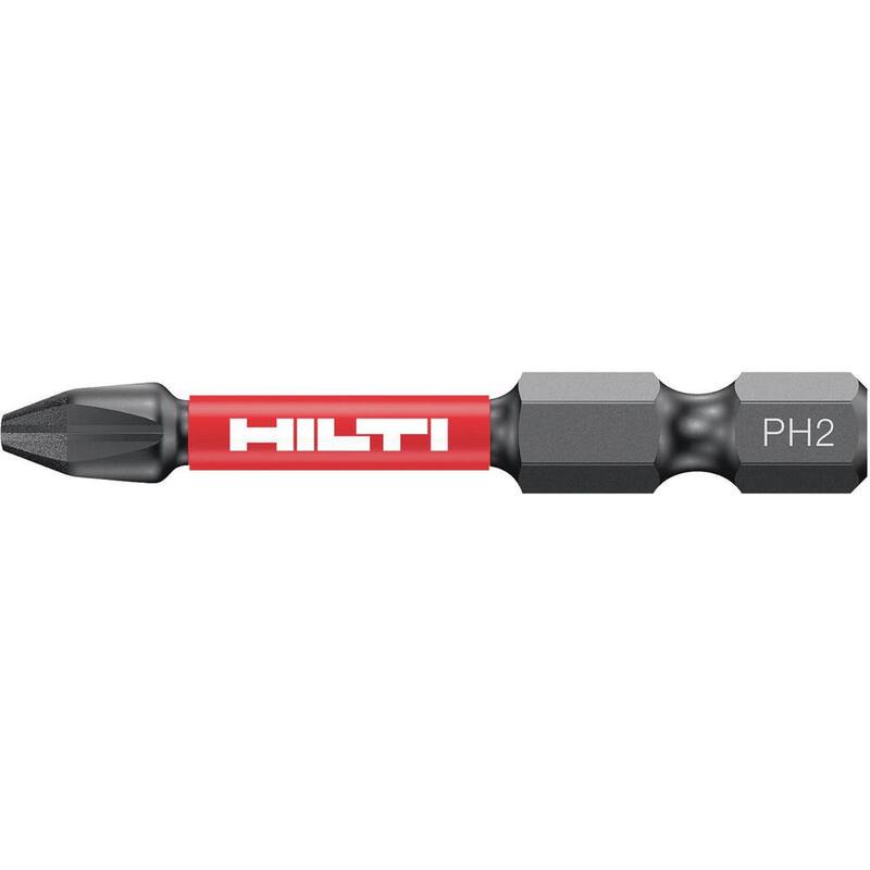 Punta destornillador de impacto Philips #2 de 1/4 de pulgada con Hexagonal de 2 pulgadas de diamante (paquete de 5) - 2039126