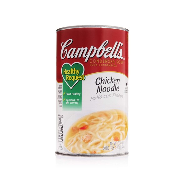 Campbells Condensed Soup Healthy Request Chicken Noodle Soup 50 oz., PK12 - 000004142