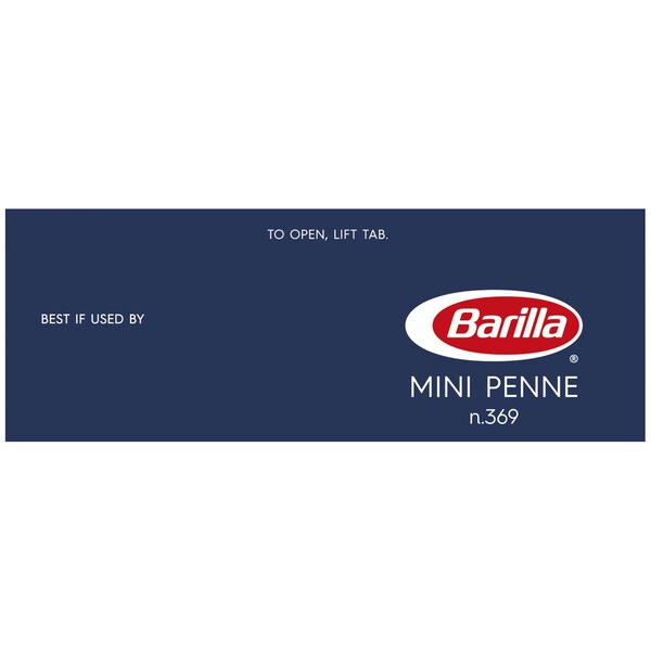 Barilla Barilla Mini Penne Pasta 16 oz., PK12 - 1000010540