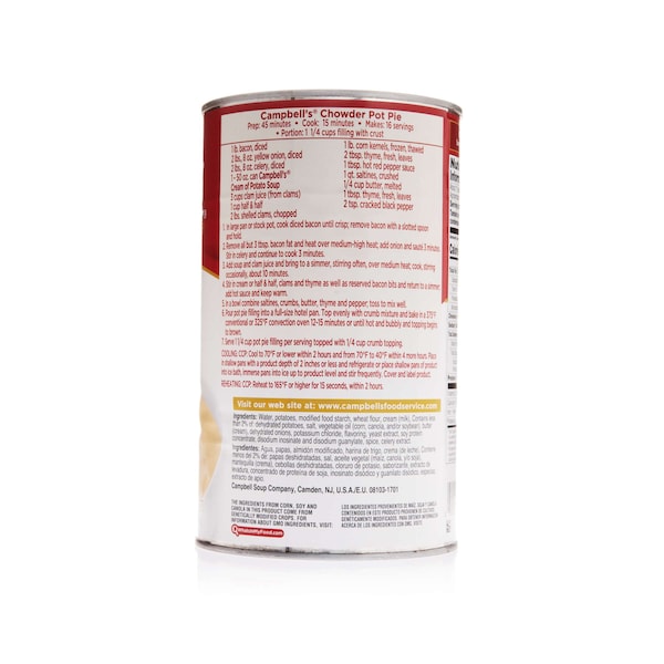 Campbells Campbell's Condensed Cream Of Potato Soup 50 oz. Can, PK12 - 000002046