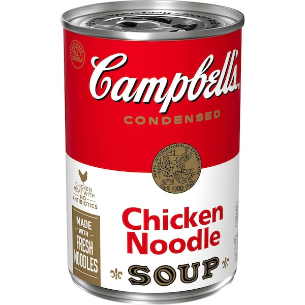 Campbells Condensed Soup Red & White Chicken Noodle Soup 10.5 oz., PK48 - 000001251