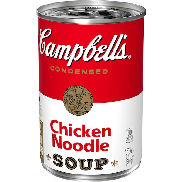 Campbells Condensed Soup Red & White Chicken Noodle Soup 10.5 oz., PK48 - 000001251
