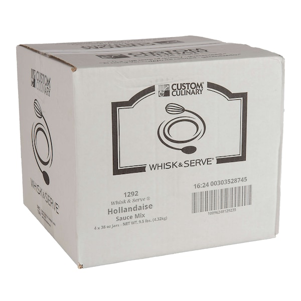Whisk & Serve Mix Sauce Hollandaise Shelf Stable, PK4 - 12925BCFP