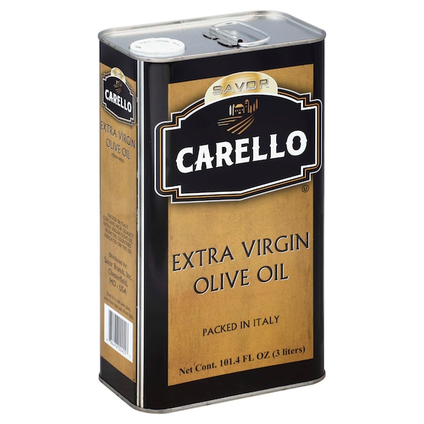 Savor Imports-Carello Savor Imports Extra Virgin Olive Oil 3 Liters, PK4 - 490315