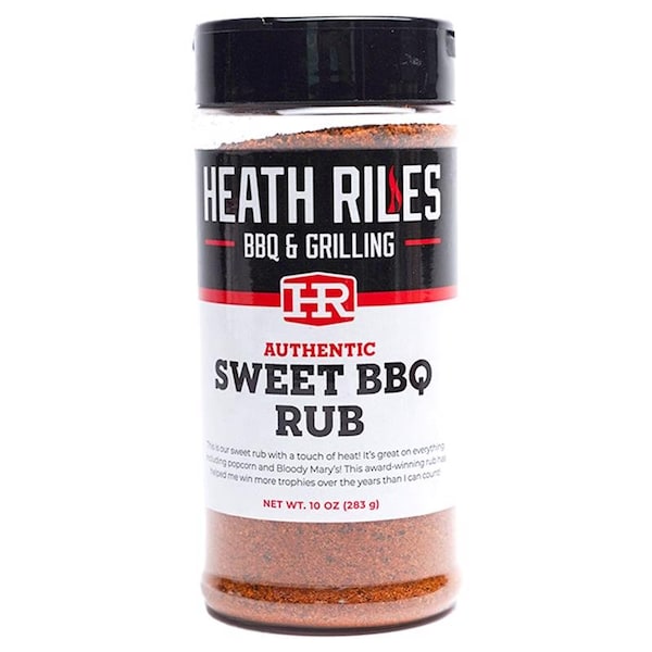 Heath Riles Bbq Heath Riles BBQ Sweet BBQ Rub 10 oz - HRB0001