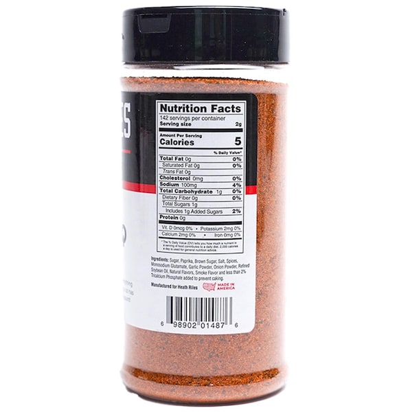 Heath Riles Bbq Heath Riles BBQ Sweet BBQ Rub 10 oz - HRB0001