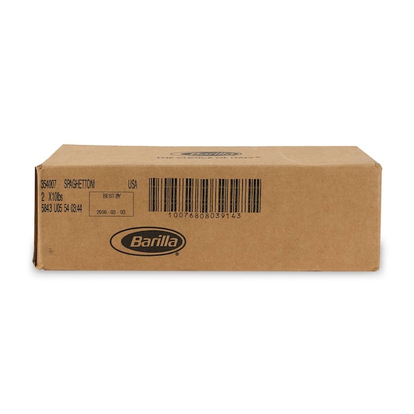Barilla Barilla Non-GMO Thick Spaghetti 160 oz. Pack, PK2 - 1000354007