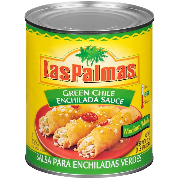 Las Palmas Green Chile Enchilada Sauce, PK12 - 11021