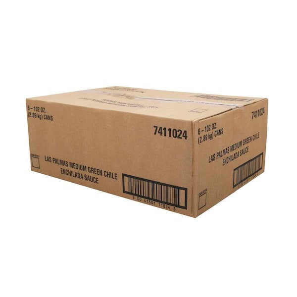Las Palmas Las Palmas Green Enchilada Medium Sauce 102 oz., PK6 - 11024