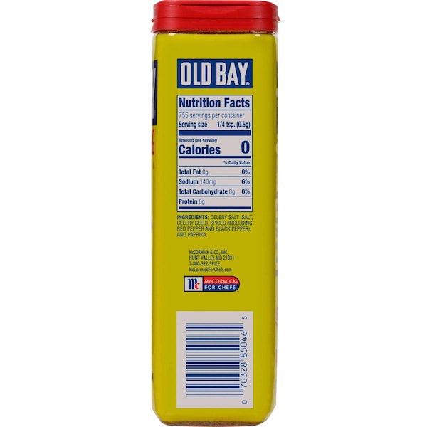 Old Bay Old Bay No MSG Seasoning 16 oz. Bottle, PK12 - 982346