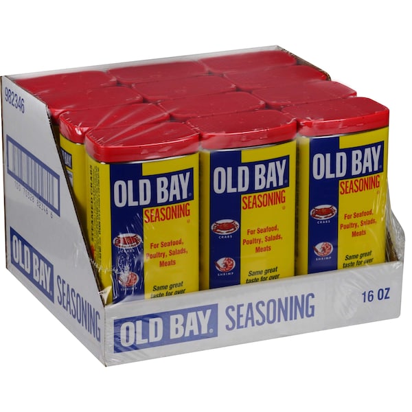 Old Bay Old Bay No MSG Seasoning 16 oz. Bottle, PK12 - 982346