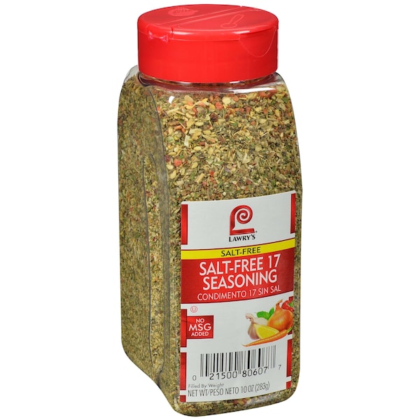 Lawrys Lawry's Salt Free 17 Seasoning 10 oz., PK6 - 2150080607