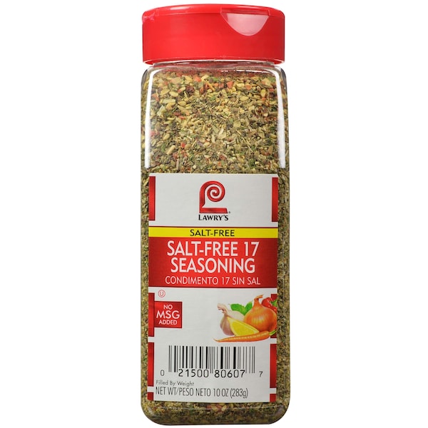 Lawrys Lawry's Salt Free 17 Seasoning 10 oz., PK6 - 2150080607