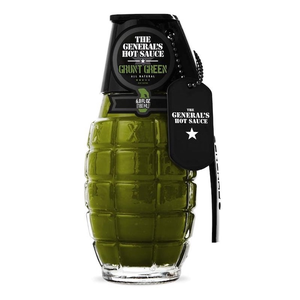 The Generals Hot Sauce The General's Hot Sauce Grunt Green Sauce 6 oz - 0311-002