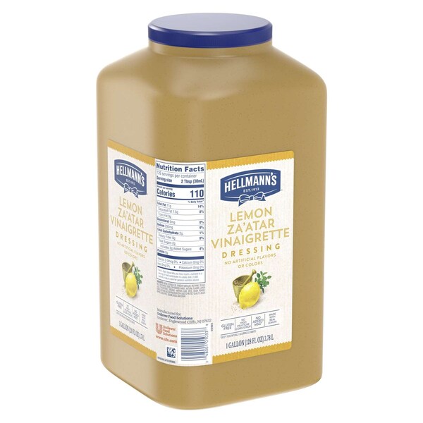 Hellmanns Lemon Zaatar Vinaigrette Dressing 1 gal. Jug, PK4 - 67665801