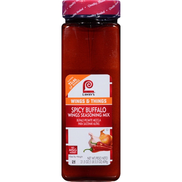 Lawrys Lawry's Buffalo Wing Seasoning Mix 21.5 oz., PK6 - 901330763