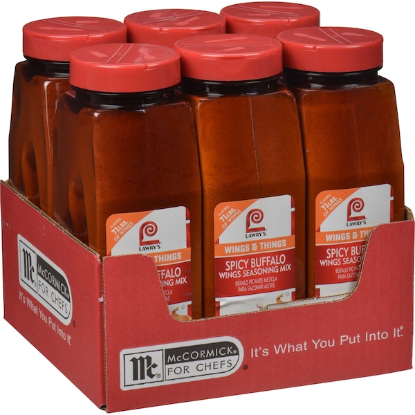 Lawrys Lawry's Buffalo Wing Seasoning Mix 21.5 oz., PK6 - 901330763