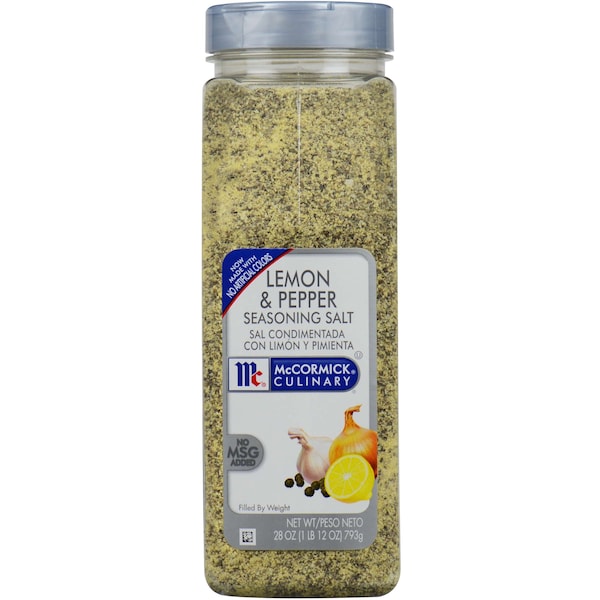 Mccormick McCormick Culinary Lemon And Pepper Seasoning Salt 28 oz. Jug, PK6 - 900223220