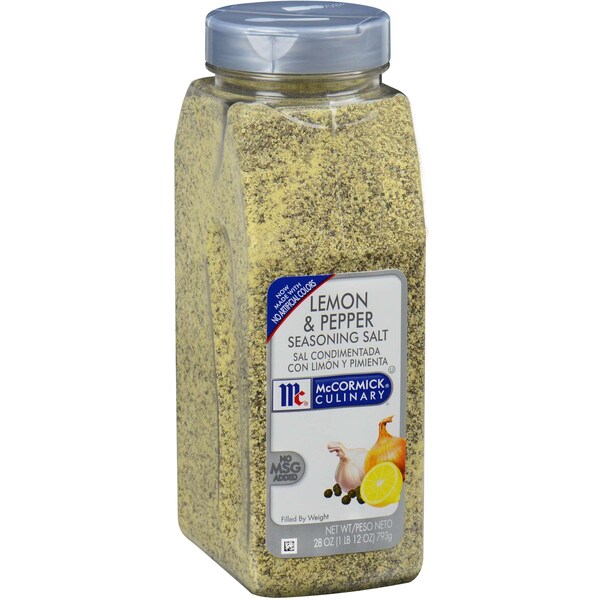 Mccormick McCormick Culinary Lemon And Pepper Seasoning Salt 28 oz. Jug, PK6 - 900223220