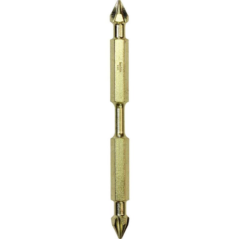 Impact GOLD #1 de Makita (3-1/2 in.) Punta de poder de doble extremo Philips - B-39609