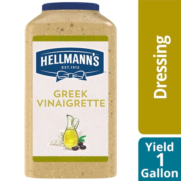 Hellmanns Hellmann's Greek Vinaigrette Dressing 1 gal., PK4 - 84139793