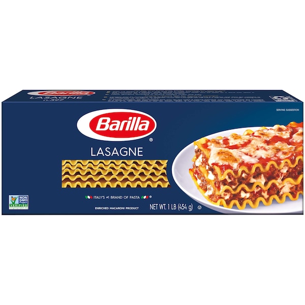Barilla Barilla Wavy Lasagna Pasta 16 oz., PK12 - 1000001810